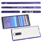 (แถมฟิล์มเลนส์) เคส SONY Xperia 1 Rastabanana Tritan Metallic Frame Protection Case