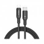 สายชาร์จ/ส่งข้อมูล Rock Space R2 USB-C to Lightning Metal Braided PD Fast Charge & Sync Cable