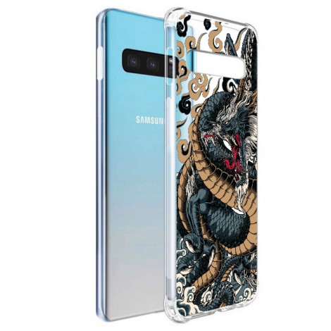 เคส 3D Anti-Shock Premium Edition [ DRAGON RYUJIN ] สำหรับ Galaxy S22 / S21 / Note20 / Note10 / Note9 / S20 / FE / S10 / S10e / Plus / Ultra / Lite