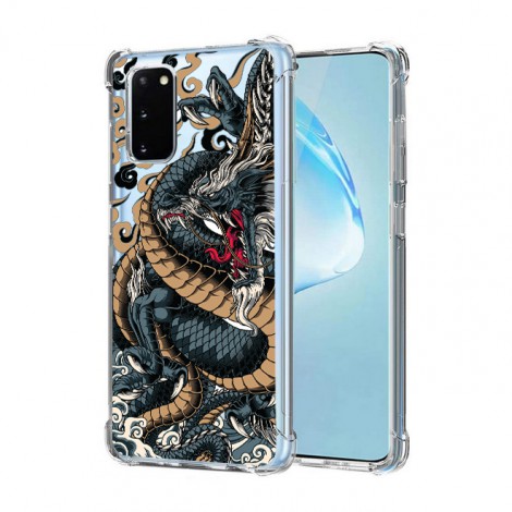 เคส 3D Anti-Shock Premium Edition [ DRAGON RYUJIN ] สำหรับ Galaxy S22 / S21 / Note20 / Note10 / Note9 / S20 / FE / S10 / S10e / Plus / Ultra / Lite
