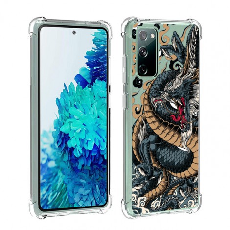 เคส 3D Anti-Shock Premium Edition [ DRAGON RYUJIN ] สำหรับ Galaxy S22 / S21 / Note20 / Note10 / Note9 / S20 / FE / S10 / S10e / Plus / Ultra / Lite