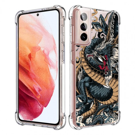 เคส 3D Anti-Shock Premium Edition [ DRAGON RYUJIN ] สำหรับ Galaxy S22 / S21 / Note20 / Note10 / Note9 / S20 / FE / S10 / S10e / Plus / Ultra / Lite