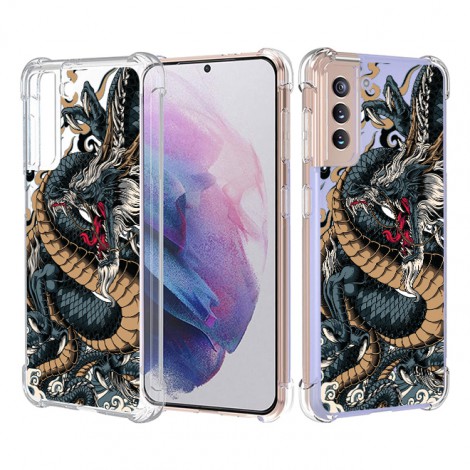 เคส 3D Anti-Shock Premium Edition [ DRAGON RYUJIN ] สำหรับ Galaxy S22 / S21 / Note20 / Note10 / Note9 / S20 / FE / S10 / S10e / Plus / Ultra / Lite