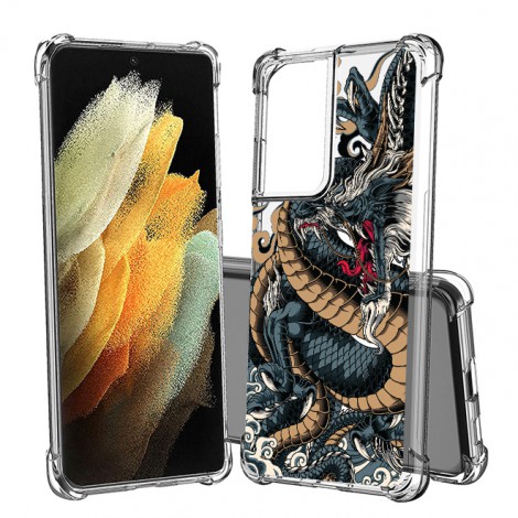 เคส 3D Anti-Shock Premium Edition [ DRAGON RYUJIN ] สำหรับ Galaxy S22 / S21 / Note20 / Note10 / Note9 / S20 / FE / S10 / S10e / Plus / Ultra / Lite