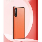 (แถมฟิล์มกระจก) เคสหนังแท้ SONY Xperia 5 II SMONDOR Leather TPU Case