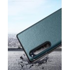 (แถมฟิล์มกระจก) เคสหนังแท้ SONY Xperia 5 II SMONDOR Leather TPU Case