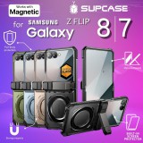 เคส พร้อมฟิล์มกระจก SUPCASE Unicorn Beetle Grip สำหรับ Samsung Galaxy Z Flip8 / Flip7