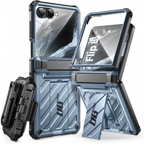 เคส พร้อมฟิล์มกระจก SUPCASE UB PRO / i-Blason ARMORBOX สำหรับ Samsung Galaxy Z Flip8 / Flip7 / FE / Flip6