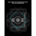 (ถอดปก+หมุนได้+ของแถม) เคสไอแพด สำหรับ iPad Air 7 6 5 4 / Pro 13 / Pro 12.9 / Pro 11 / M2 M4 M5