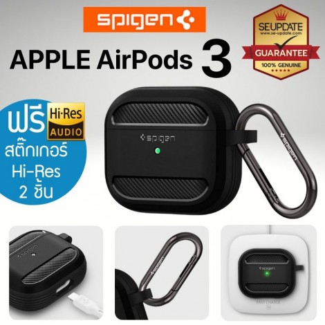 (ของแท้) เคส Apple AirPods 3 SPIGEN Rugged Armor (ของแท้) เคส Apple AirPods 3 SPIGEN Rugged Armor