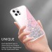 ( ของแท้ ) เคส Switcheasy Starfield Shiny สำหรับ iPhone 12 / 12 Pro / 12 Pro Max [ Transparent Rose ]