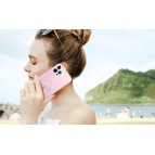 ( ของแท้ ) เคส Switcheasy Starfield Shiny สำหรับ iPhone 12 / 12 Pro / 12 Pro Max [ Transparent Rose ]