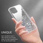 ( ของแท้ ) เคส Switcheasy Starfield Shiny สำหรับ iPhone 12 / 12 Pro / 12 Pro Max [ Transparent ]