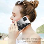 ( ของแท้ ) เคส Switcheasy Starfield Shiny สำหรับ iPhone 12 / 12 Pro / 12 Pro Max [ Transparent ]