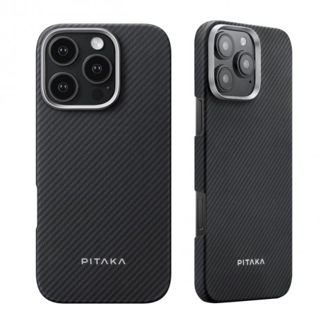 (แถมฟืล์ม) เคส Pitaka Aramid Ultra-Slim สำหรับ iPhone Air / 17 Pro / 17 Pro Max / 16 Pro Max