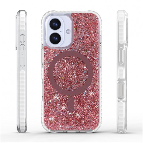 เคส FenixShield Eleganz RUBY SPARKLE สำหรับ iPhone 16 / Plus / Pro / Pro Max / 15 Pro Max
