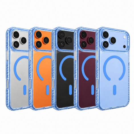 (แถมฟิล์ม) เคส FenixShield Tough Pro Clear สำหรับ iPhone 18 / 17 / 16e / 16 / 15 / 14 / 13 / Air / Plus / Pro / Max