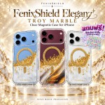(แถมสติกเกอร์) เคส FenixShield Eleganz TROY MARBLE สำหรับ iPhone 18 / Air / 17 / 16 / 15 / 14 / 13 / Plus / Pro / Max