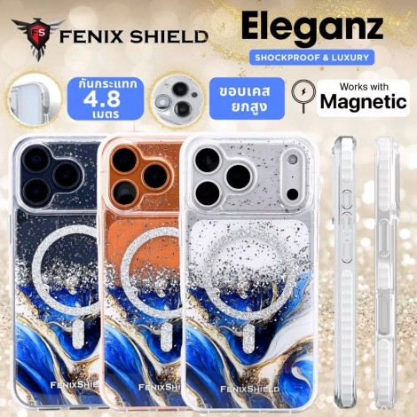 เคส FenixShield Eleganz LAPIS LAZULI สำหรับ iPhone 17 / 16 / 15 / 14 / Plus / Pro / Max เคส FenixShield Eleganz LAPIS LAZULI สำหรับ iPhone 17 / 16 / 15 / 14 / Plus / Pro / Max