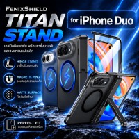 เคส พร้อมฟิล์มกระจก FenixShield TITAN Stand สำหรับ iPhone Duo