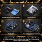 เคส พร้อมฟิล์มกระจก FenixShield TITAN Stand สำหรับ iPhone Duo