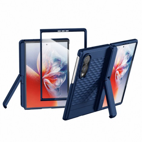 เคส พร้อมฟิล์มกระจก FenixShield Diamond Stand สำหรับ Samsung Galaxy Z Fold8 / Fold8 Ultra / Fold7