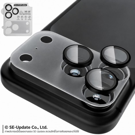 กระจกกันเลนส์กล้อง HIShiled Aluminum Lens Frame 2 in 1 สำหรับ iPhone Duo / 18 Pro / 18 Pro Max