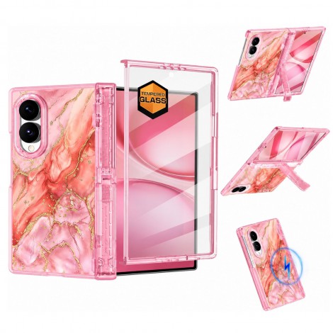 เคส พร้อมฟิล์มกระจก FenixShield PRISM ART สำหรับ Samsung Galaxy Z Fold8 (Wide)