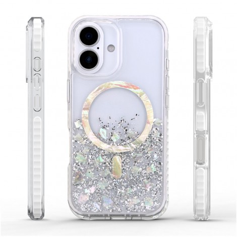 เคส FenixShield Eleganz SILVER STARDUST สำหรับ iPhone Air / 18 / 17 / 16 / 15 / Plus / Pro / Max