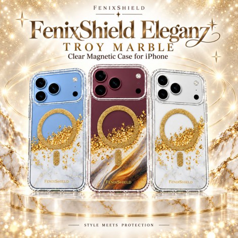 เคส FenixShield Eleganz TROY MARBLE สำหรับ iPhone 18 / Air / 17 / 16 / 15 / 14 / 13 / Plus / Pro / Max เคส FenixShield Eleganz TROY MARBLE สำหรับ iPhone 18 / Air / 17 / 16 / 15 / 14 / 13 / Plus / Pro / Max