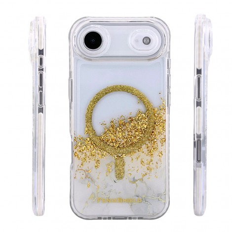 เคส FenixShield Eleganz TROY MARBLE สำหรับ iPhone 18 / Air / 17 / 16 / 15 / 14 / 13 / Plus / Pro / Max 