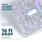 เคส FenixShield Eleganz COSMOS STARLIGHT สำหรับ iPhone 18 / Air / 17 / 16 / 15 / 14 / 13 / Plus / Pro / Max