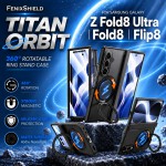 (แถมปากกา) เคส พร้อมฟิล์มกระจก FenixShield TITAN Orbit สำหรับ Samsung Galaxy Z Fold8 / Fold8 Ultra / Flip8