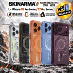 (แถมฟิล์ม) เคส SKINARMA  [ Magma | Spectra | Myst | Sonix | Vigor ]  สำหรับ iPhone 18 / 17 / Pro / Pro Max