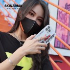 (แถมฟิล์ม) เคส SKINARMA  [ Kyanseru ] Rainbow Effect Street Fashion Case สำหรับ iPhone 13 / 13 Pro / 13 Pro Max