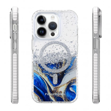 เคส FenixShield Eleganz LAPIS LAZULI สำหรับ iPhone 17 / 16 / 15 / 14 / Plus / Pro / Max