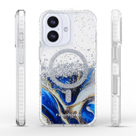 เคส FenixShield Eleganz LAPIS LAZULI สำหรับ iPhone 17 / 16 / 15 / 14 / Plus / Pro / Max