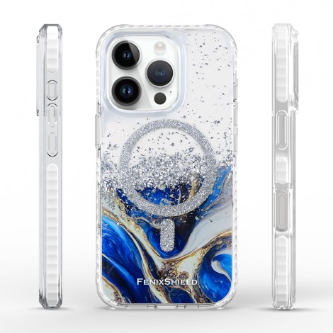 เคส FenixShield Eleganz LAPIS LAZULI สำหรับ iPhone 17 / 16 / 15 / 14 / Plus / Pro / Max