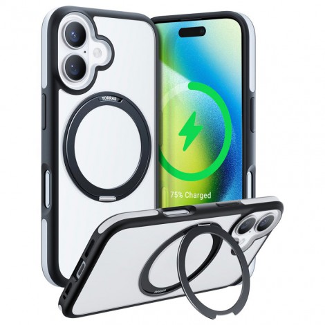 (ลดล้างสต็อค) เคส TORRAS OStand R Fusion สำหรับ iPhone 16 Pro Max / 16 Pro / 16 Plus / 15 Pro