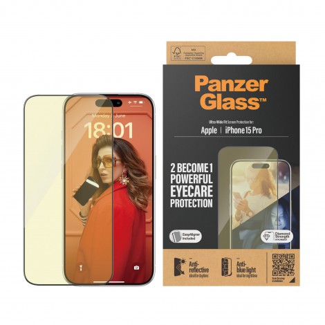 ฟิล์มกันรอย PanzerGlass Premium Screen Protector สำหรับ iPhone 17 / 16 / 15 / Air / Plus / Pro / Pro Max