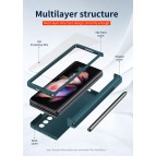 (แถมปากกา) เคส Premium 360 Full Protection สำหรับ Samsung Galaxy Z Fold4 / Fold3