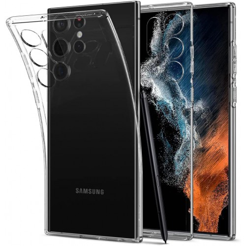 (แถมฟิล์ม) เคส SPIGEN Liquid Crystal สำหรับ Samsung Galaxy S23 / S22 / Plus / Ultra / A72 / A52s / A52 / A71 / A51 / Note10
