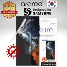 ฟิล์มกันรอย ยับยั้งแบคทีเรีย Araree Pure Diamond สำหรับ Samsung Galaxy S23 / S22 / Plus / Ultra