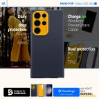 (แถมฟิล์ม) เคส Caseology Nano Pop สำหรับ Samsung Galaxy S23 Ultra