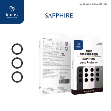 กระจกกันรอย เลนส์กล้อง IMOS Sapphire Lens Protector สำหรับ Samsung Galaxy S25 / S24 / S23 / S22 / Ultra / Plus