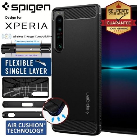 (ของแท้) เคส SPIGEN Rugged Armor สำหรับ SONY Xperia 1 / 10 / 5 / VII / VI / V / IV