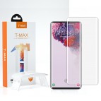 (ของแท้) TMAX ฟิล์ม กระจก UV Samsung S21 / Note20 / S20 / Plus / Ultra / S10 / S8 / S9 / Note10 / Note8