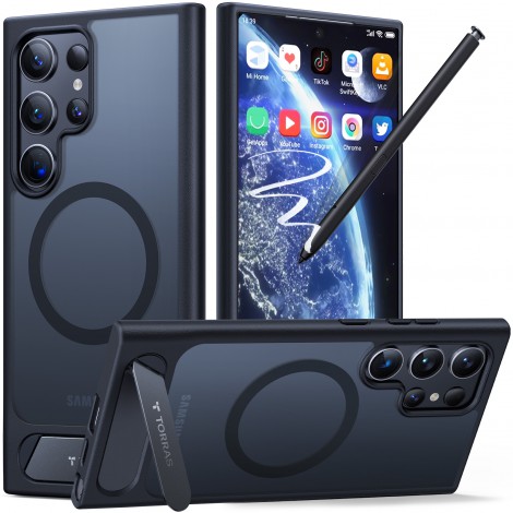 (แถมฟิล์ม) เคส TORRAS UPRO PStand สำหรับ Samsung Galaxy S25 Ultra / S24 Ultra