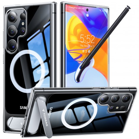 (แถมฟิล์ม) เคส TORRAS UPRO PStand สำหรับ Samsung Galaxy S25 Ultra / S24 Ultra