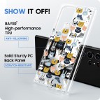 (แถมฟิล์ม) เคส FenixShield Crystal Hybrid [ ANIMAL GANG ] สำหรับ Samsung Galaxy S25 / S24 / S23 / S22 / Plus / Ultra / FE